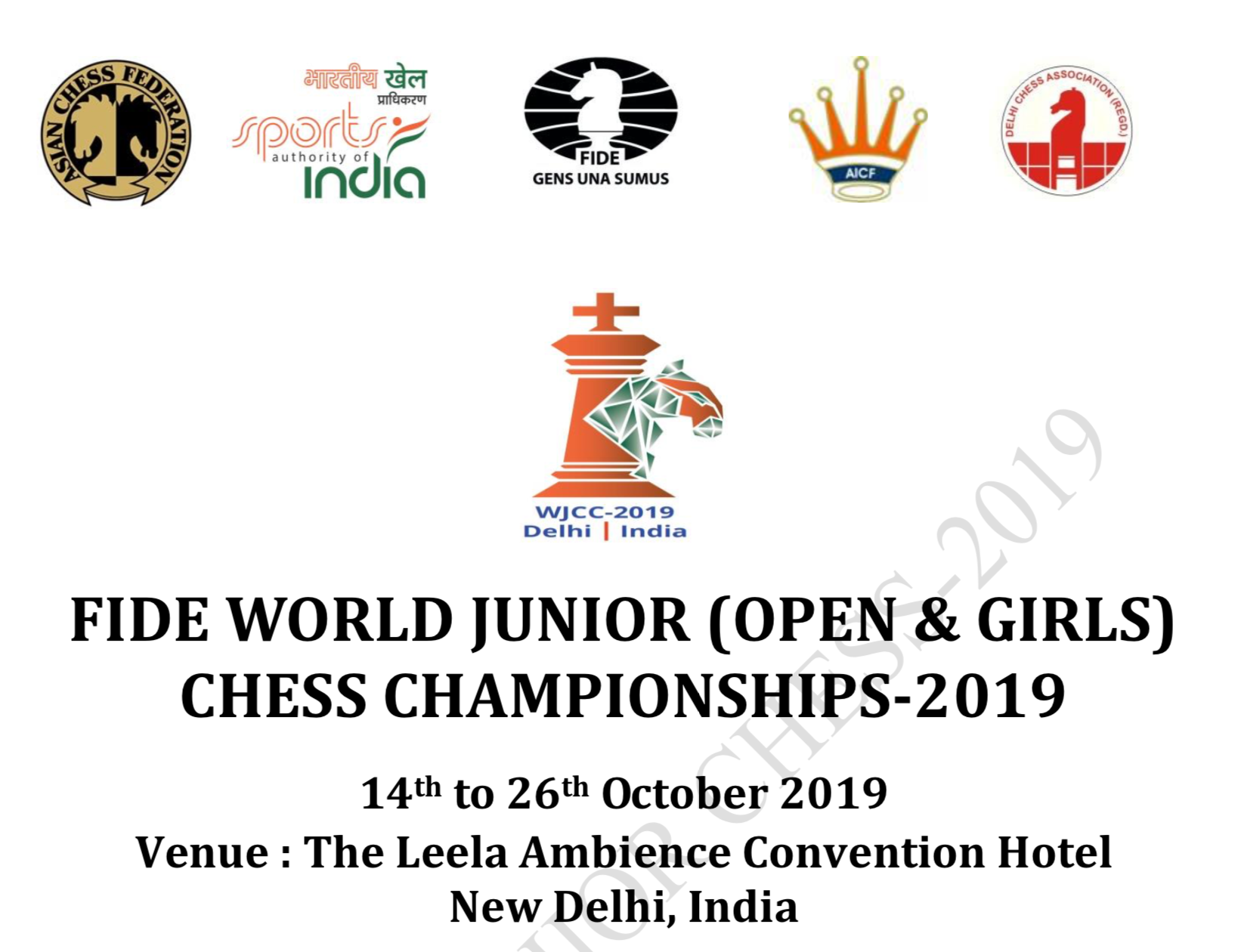 FIDE - International Chess Federation - August 2019 FIDE rating