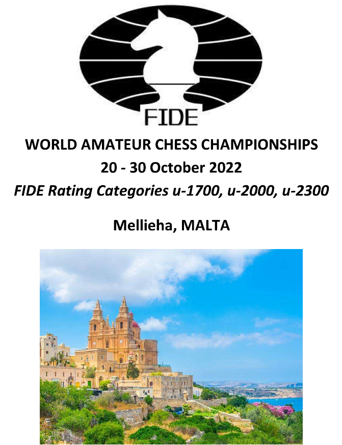 World Amateur Chess Championships 2022 - Malta Chess Federation