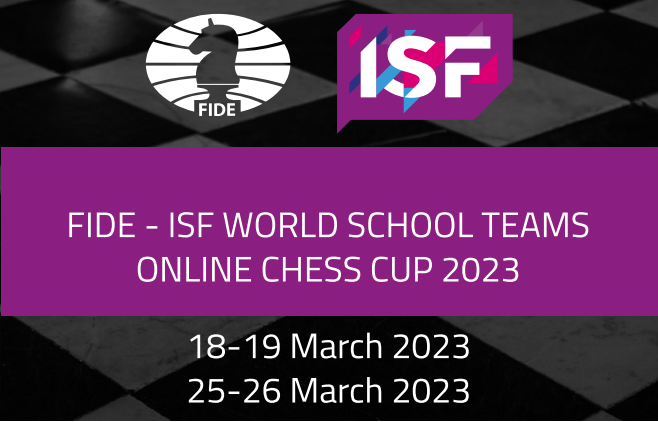 FIDE invites Schools to join the ISF World School Teams Chess Cup