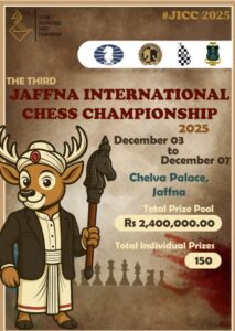 Invitation to the 3rd Jaffna International Chess Championship 2025