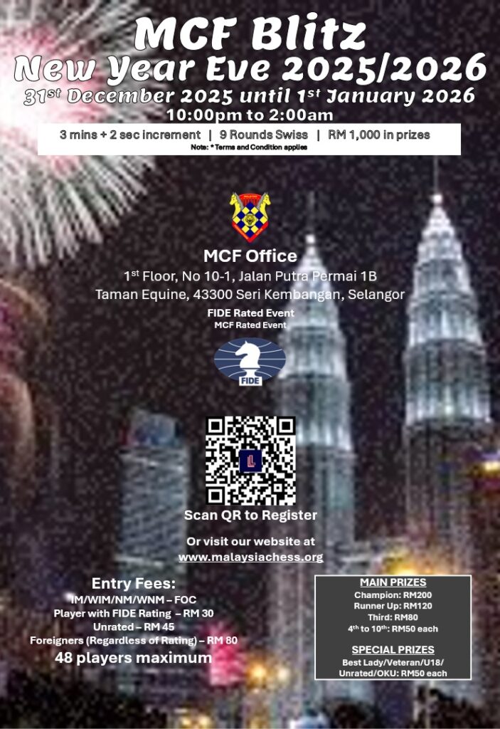 Join MCF Blitz New Year Eve