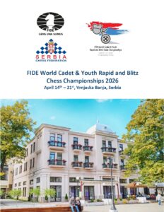 World Cadet & Youth Rapid & Blitz Championships 2026 – Serbia