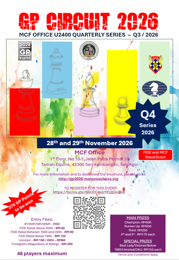 MCF OFFICE GP CIRCUITS QUARTERLY SERIES - Q4 (Gold Event)